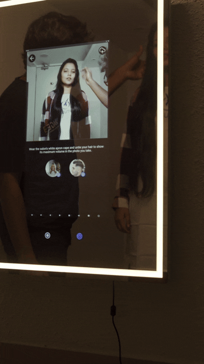 Smart mirror demo