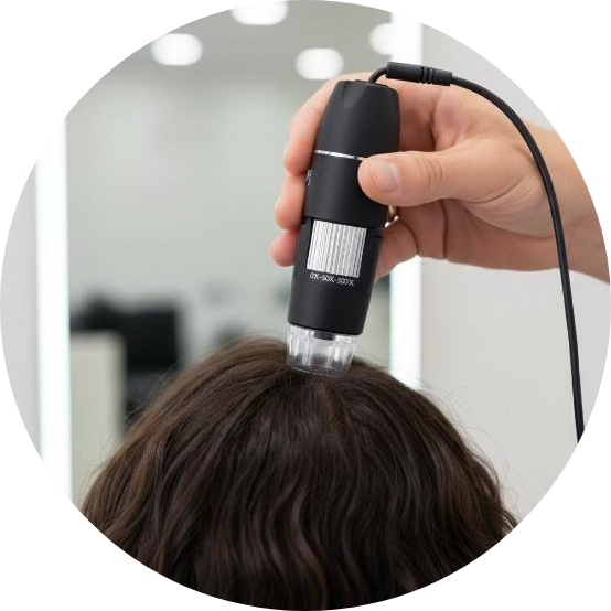 Microscopic Hair Analyser
